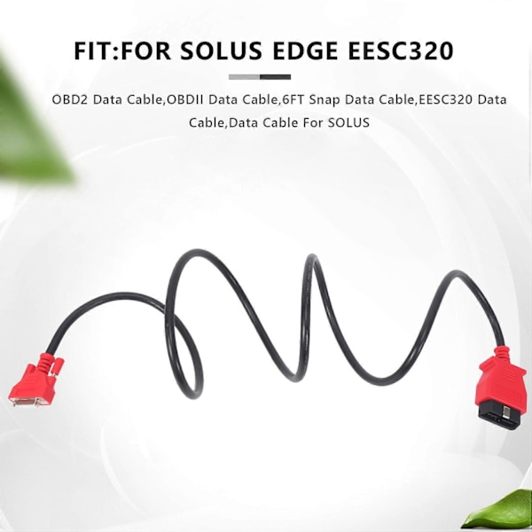 Bil 1,8 m kortskanner DA-4 OBDII OBD2 datakabel for EDGE EESC320-Perfet
