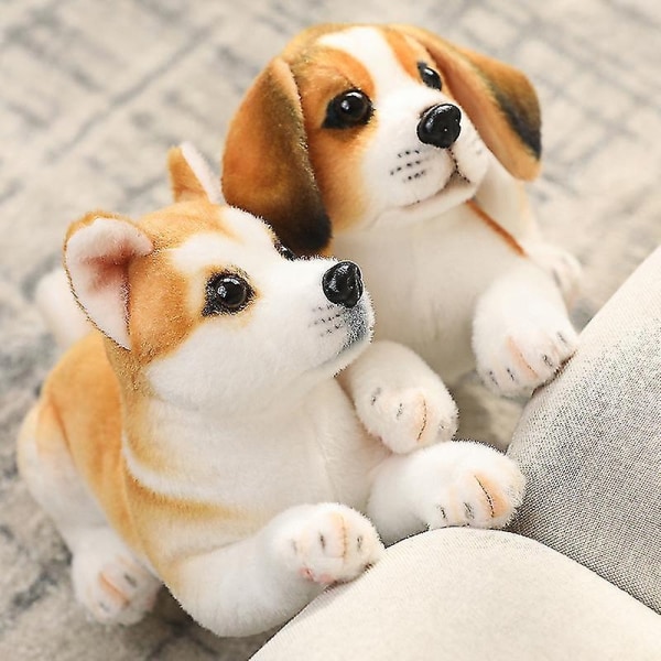 Simulering Hunde Plys Legetøj Blød udstoppet dukke - Perfet 32cm Beagle