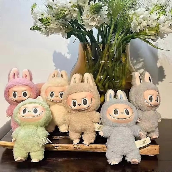 Labubu The Monsters Box -lelut Sydän Makaron Arvauspussi Kawai Hahmo Malli Lahja Replica Tuotteet 1:1 Korkea Laatu - Täydellinen D  Confirmed payment