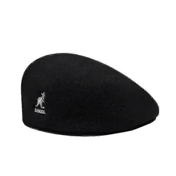 Mænds og Kvinders Hatte Kænguru Beret Kunstner Beanie - Perfet grey M(56-58CM)