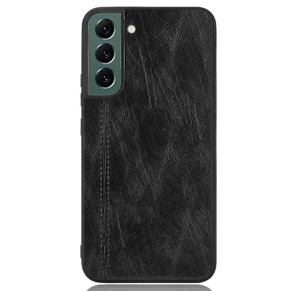 För Samsung Galaxy S22+ 5G Sytt Telefonfodral Beläggning Hårt Mjukt Halkfritt Grepp Skyddande Skal - Perfekt Black Style A Samsung Galaxy S22+ 5G