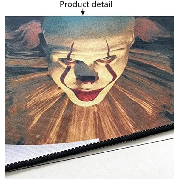 Clown Trap Illusion Dörrmatta Halloween Matta, 3D Geometrisk - Perfet