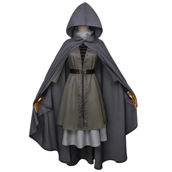 Elden's Cosplay Ring Melinas Costume Game Uniform Cloak Full Set M 2XL