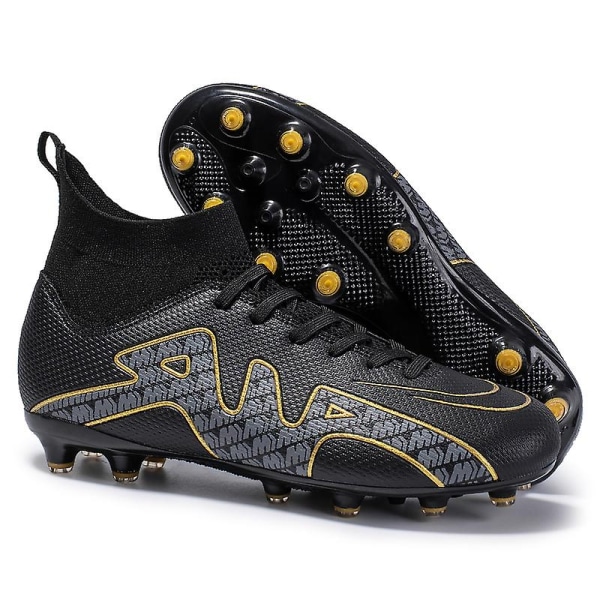 Fotballsko for menn Sklisikre fotballsko Klosser Gress Fotballsneakers Yjck15-1 - Perfet 33 Black