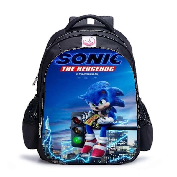 Anime Sonic Tecknad Spel Tecknad Anime Barnryggsäck - Perfekt 3