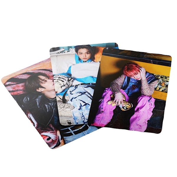 Kpop Idol Stray Kids New Album Lomo Card Photo Card Straykids - Perfet Multicolor