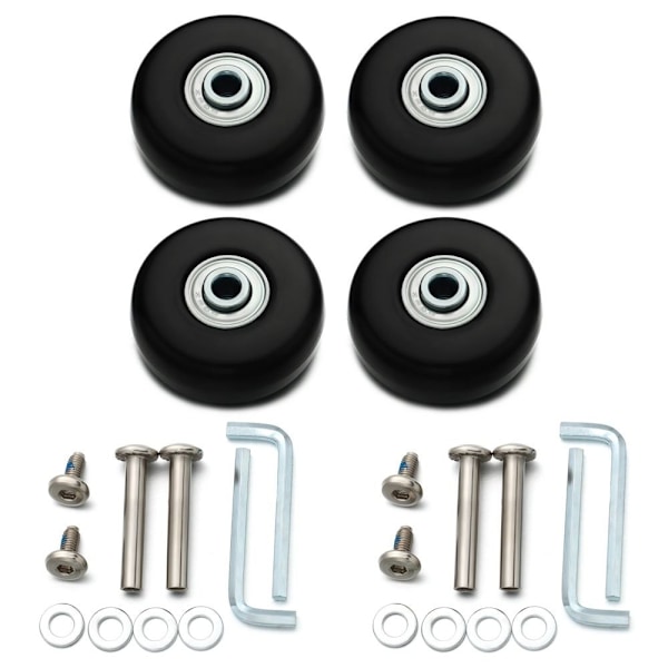 Matkalaukun osat Olkapäät Matkatavarapyörät 75MM*24MM4PCS 4KPL- Perfet 75mm*24mm