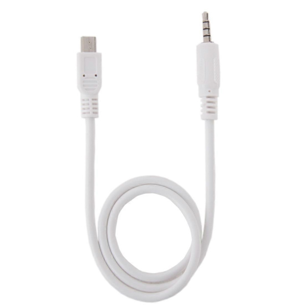 3.5mm Han til Mini USB Han Audio AUX Kabel, Længde: ca. 50cm-Perfekt