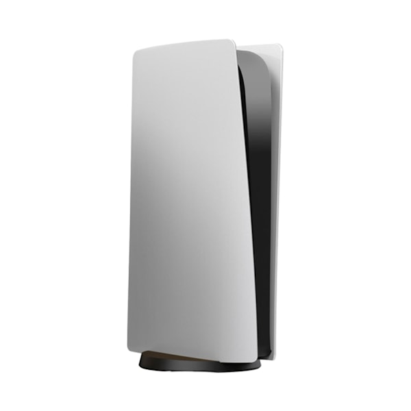 Levyn versio paneeli suojakotelo pölynkestävä, naarmuuntumaton ja iskunkestävä pelikonsolin kuori sopii PS5-Perfet Silver Gray