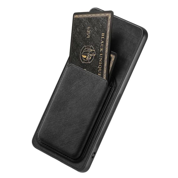 Magnetisk kortholder telefoncover til OnePlus 12 5G - Perfekt Black