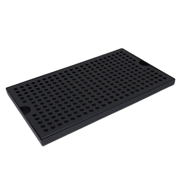 Öltorn Drip Pan i Metall Rostfritt Stål Öldroppbricka Dräneringstyp Platt Öltorn Drip Pan Te Dräneringsplatta Svart 30cm-Perfet Black 50cm