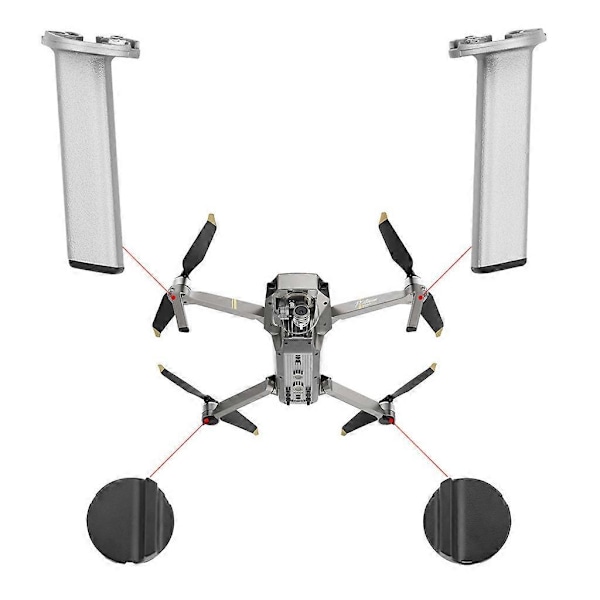 Landningsställ Kits för DJI Mavic Pro Platinum Ersättningsfötter Motor Bas-Perfet