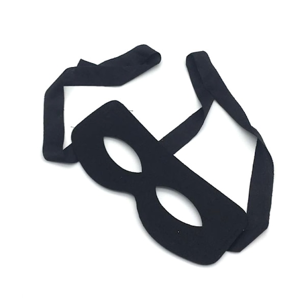 4 Halloween Masker Zorro Øyemaske COS Rollespill Zorro Halvmaske - Perfekt