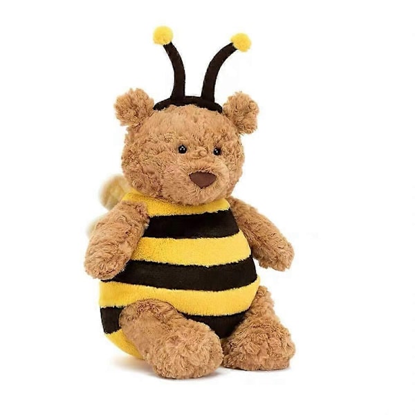 Bartholomew Bear Humle Vår Bie Kostyme Myk Plysj Leke Kosedukke Gaver-Perfekt