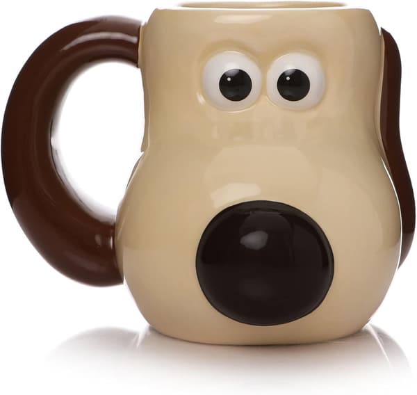 Half Moon Bay Gromit Muki | Half Moon Bay Wallace ja Gromit Muki | Uutuusmuki Stomak | Wallace ja Gromit Lahjat
