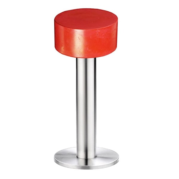 Dørstopper gummistopp rød 100MM Red 100mm
