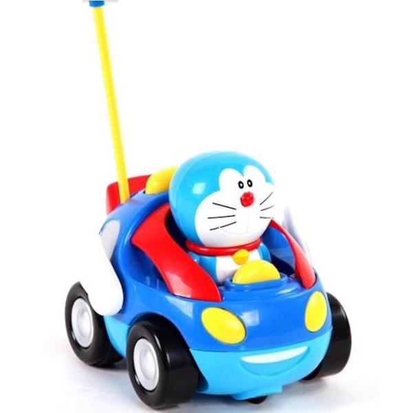 Doraemon Elektrisk Legetøj Bil Fjernbetjening Bil Børn Rc Bil Musica - Perfet