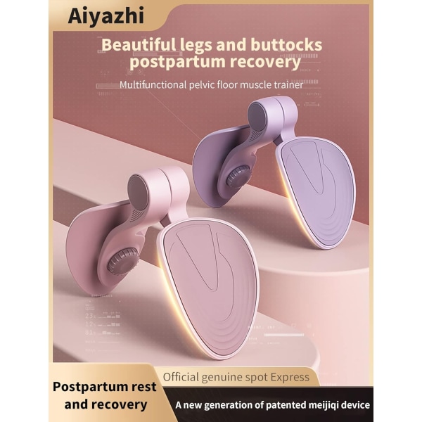 Bækkenbundstræning til kvinder, professionelt træningsværktøj til bækkenbund, muskler, hofter, træningsudstyr - Perfet