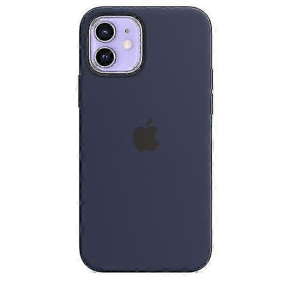 Läderfodral Kompatibelt med Iphone 13 Pro Läderfodral med Magsafe-Perfekt Deep Navy