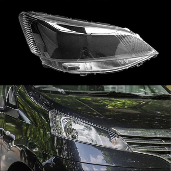 2 stk. frontlyktlinse deksel bil frontlyktlampe kompatibel med NV200 2010-2018-Perfet