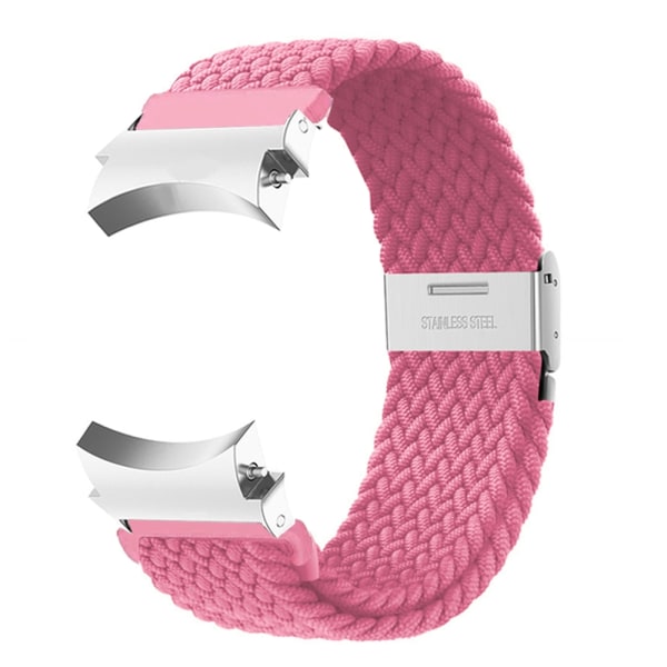 20 mm bånd til Samsung Galaxy Watch 4/5/6/ pro/klassisk 45 mm 44 mm 40 mm 43 mm 47 mm Ingen huller nylon armbånd correa Galaxy ur 6 rem- Perfet Pink Punch