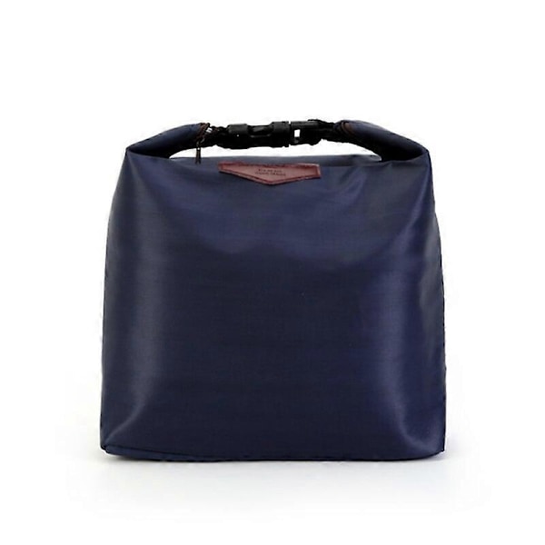 Isoleret Madpakkepose Nylon Vandafvisende Madpakkeposer Tote Madposer Termisk Køler Picnic Mad-Perfet purple