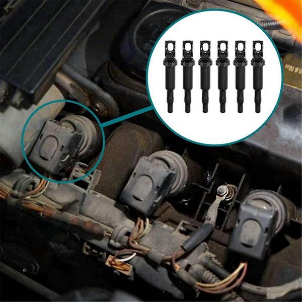 4 stk. for E46 E60 E85 E90 tennspoler med pluggkontakt 12138657273 12137594937-Perfekt