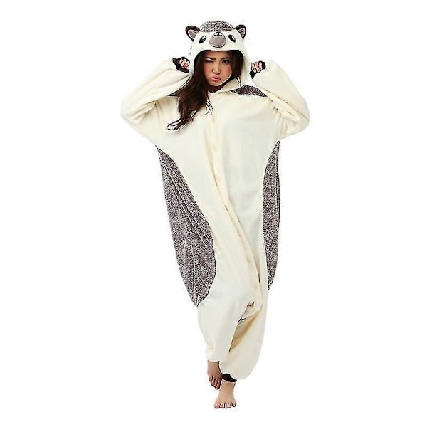 Igel Onesie Djurdjur Pyjamas Igel Kostym för Halloween Cosplay-Perfekt L
