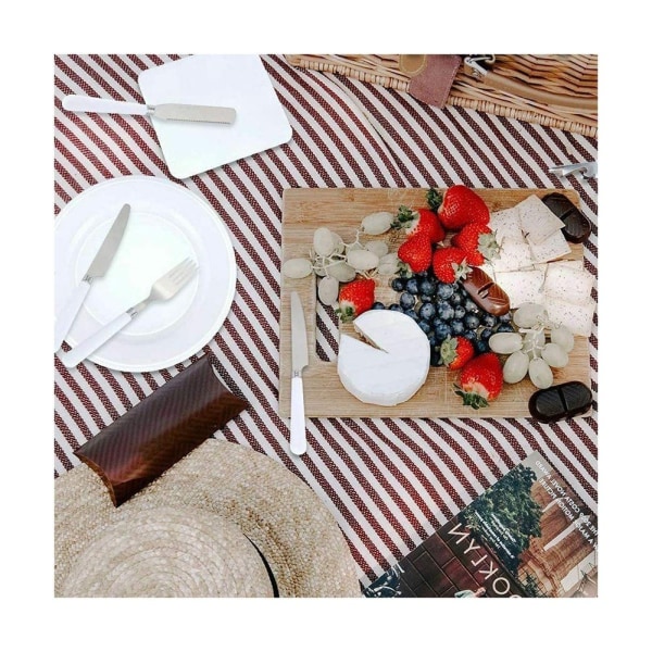NOE Bærbar Sølvtøj Picnic Taske, Rejse Picnic - Perfet