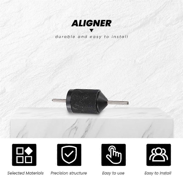 Universal Transfer Punch & Aligner Stor (3/8 tomme til 1 tomme) - Perfekt Large
