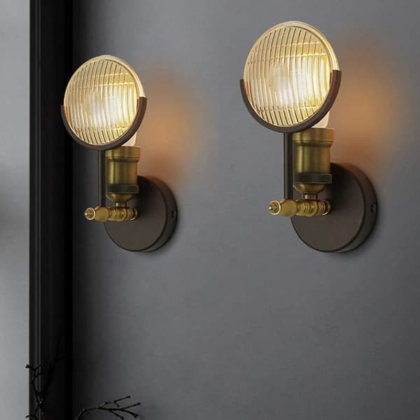 Retro Industrielt Design Bil Væglampe E27 Base Væglampe - Perfekt