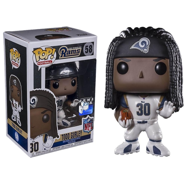 NFL Rams Todd Gurley Pop! Vinyyli - täydellinen