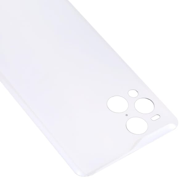 for OPPO Find X3 Pro/Find X3 Batterideksel - Perfekt White