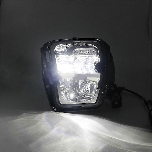 Sølv Kompatibel med Dodge Ram 1500 2013-2018 LED Tåkelys-Perfekt