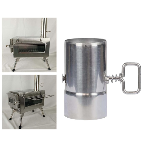 1/2/3/5 Langtidsvirkende komfyr Skorstein Tilbehør for matlaging og - Perfet 6*12cm adjustable smoke pipe 1 Pc