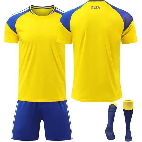 Fotbolls-VM 2026 Sverige Herrlandslag Barn Tröja No Number XL