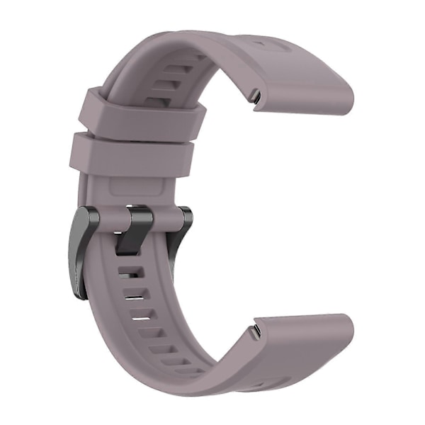 Silikonarmband 26mm för Garmin Fenix 7x/6x/5x Klocka Rem Loop Armband - Perfekt Purple