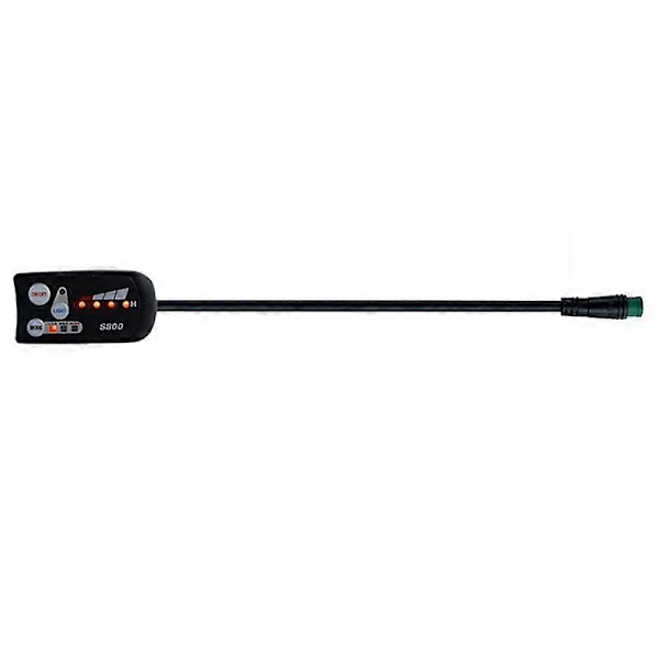 Elektrisk Sykkel 36V48V S800 LED LCD Meter Kontrollpanel Display Kompatibel med Ebike Kontroller 5 Pin Vanntett-Perfekt