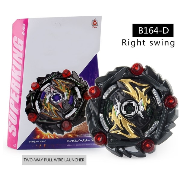 BX TOUPIE BURST BEYBLADE Spinning Top B-133 Ace Dragon.St.Ch DX Starter m/ Launcher Barn Present Toupie Metal Fusion God Top - Perfet B164-D