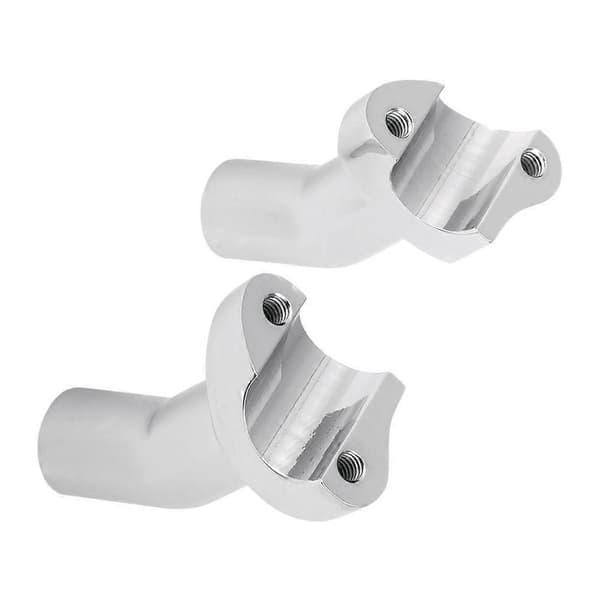 Chrome 3,5 tommer høje Pullback Styr Risers Kompatible med Harley Softail Dyna Sportster touring Pullback Aluminium Straight-Perfet