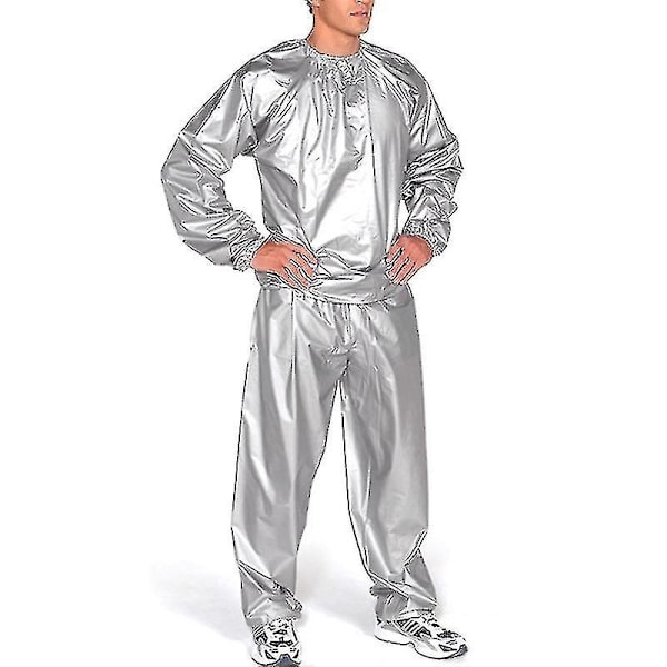Duty Sauna Sveddragt Træningsdragt Fitness Anti-riv-Perfekt Black 2XL