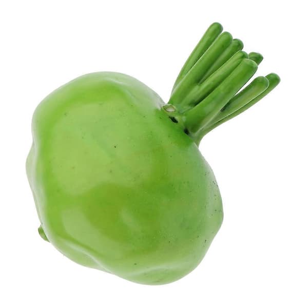 Simulerad Grönsaksmat Dekorativ Matutställning - Perfekt Green Buds