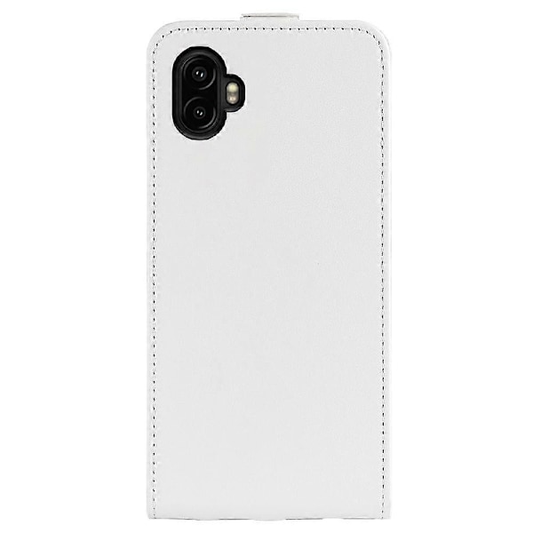 Kompatibel med R64 Textur Vertikal Flip Läder Telefonfodral-Perfet White For Samsung Galaxy Xcover 7 Pro