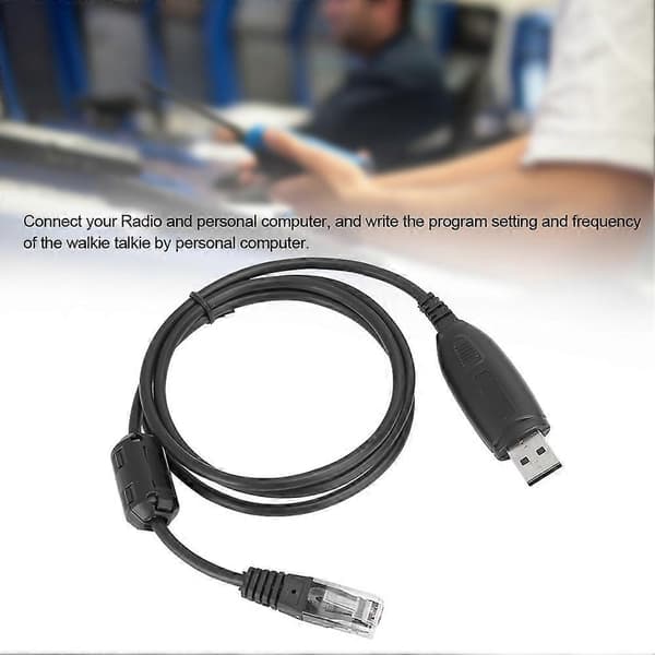 Walkie Talkie 8-Pin USB Programmeringskabel til BAOJIE BJ-218 Skrivefrekvenslinje-Perfekt