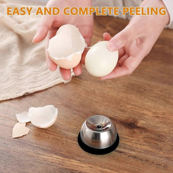 Egglegg, Egg Piercer, Rustfritt Stål Nål Egg Hull Puncher Egg Pocher Endurance Hull Separator Bakeri Kjøkkenverktøy-Perfekt black