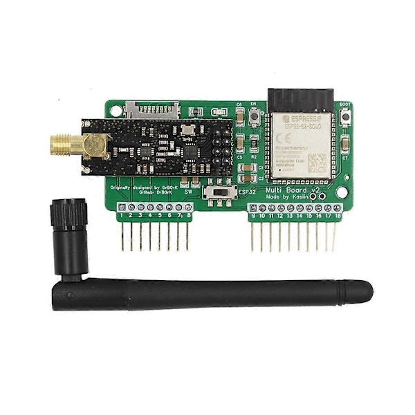 For FlipperZero WiFi Multi-Board NRF24+ESP32 Utvecklingskort (med antenn) - Perfekt