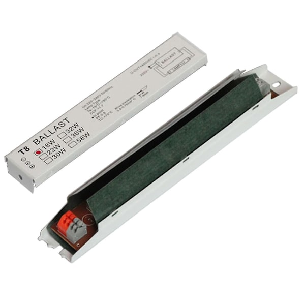 Universal T8 Elektronisk Forkobling 1x 18w/1x 58w Fluorescerende Lampe Forkoblingsadapter-Perfet A