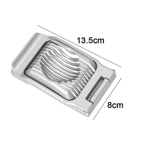 Äggskärare Jordgubbsskärare Kraftig Aluminiumskärare - Perfekt