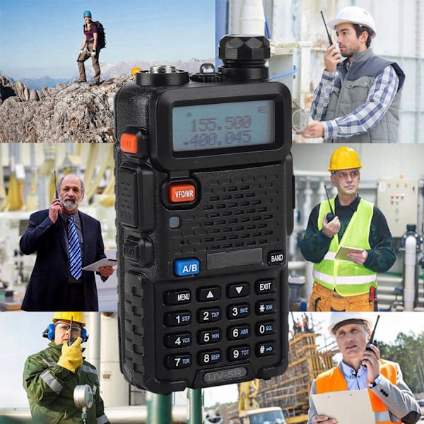 Perfekt BAOFENG WALKIE-TALKIE UV-5R KRAFTFULL - Perfet