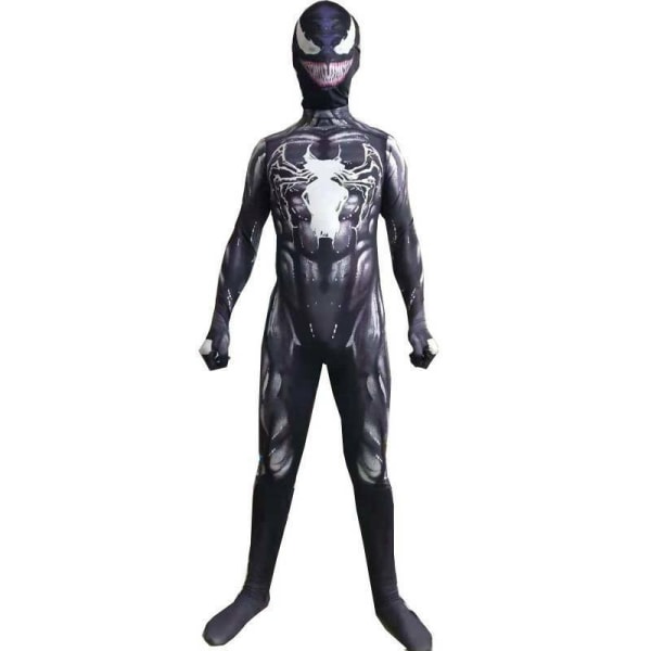 Barn Gutter Venom Superhero Playsuit Jumpsuit Cosplay Costumes zy - Perfet 160cm